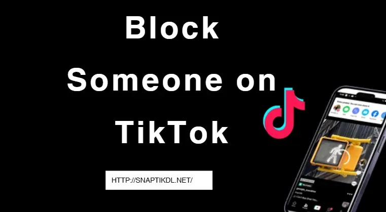 block someone on tiktok
